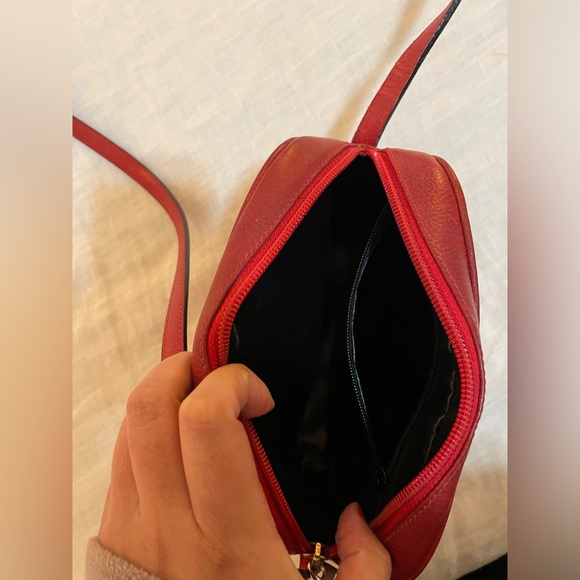 Lancel Paris Red Bag - Picture 2 of 7